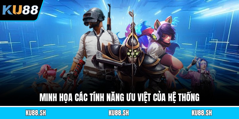 Minh họa các tính năng ưu việt của hệ thống